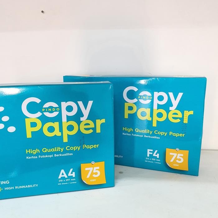 

Kertas HVS Copy Paper 75gsm A4 F4 Murah