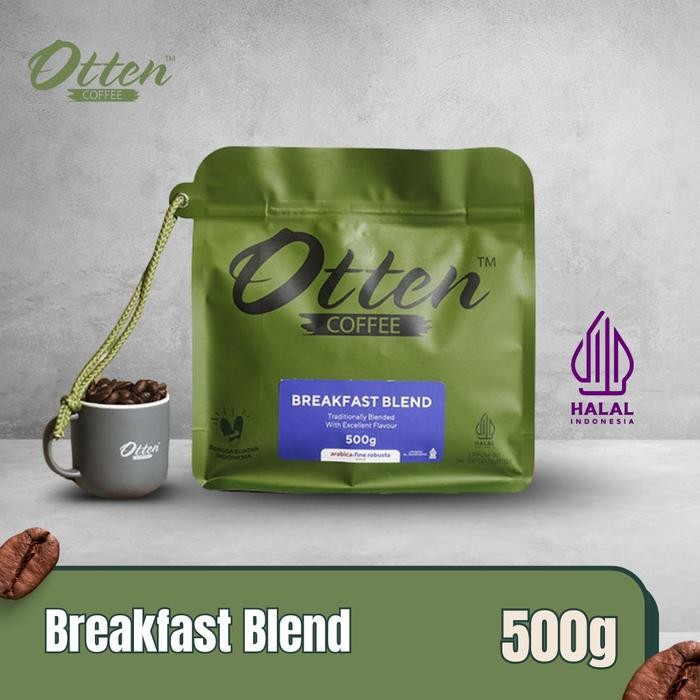 

Bubuk Kopi Breakfast Blend - 500Gr - Commercial Blend - Otten Coffee