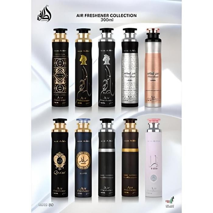 HOT SALE LATTAFA AIR FRESHNER PENGHARUM RUANGAN LATTAFA IMPORT DUBAI KEMASAN 300 ml