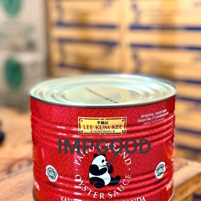

New LEE KUM KEE KALENG 2.2KG (SAUS TIRAM CAP PANDA / OYSTER SAUCE KALENG)