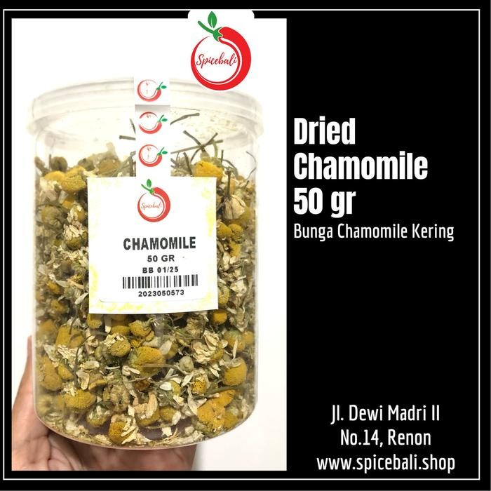 

50 Gr Dried Chamomile / Loose Tea / Teh Bunga Chamomile 5Gr 20Gr 50Gr Termurah