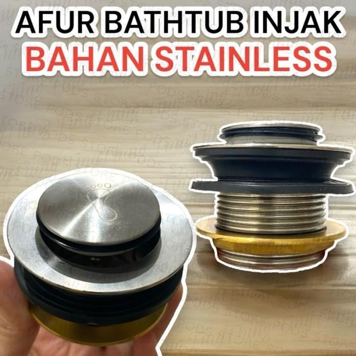 SALE Afur Avur Bathtub Injak Pembuangan Air Kepala Afur Saluran Air Bathtub
