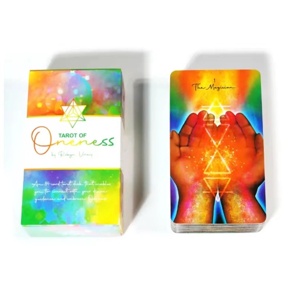

1Pcs Deck Tarot Tarot of Oneness 84-card tarot deck enables you to connect with your divine guidance