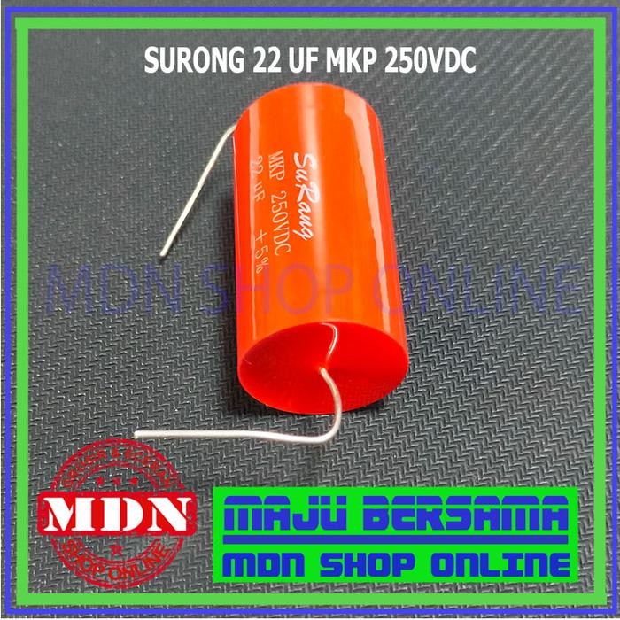 Kapasitor Surong 22uf 250v - Kapasitor audio
