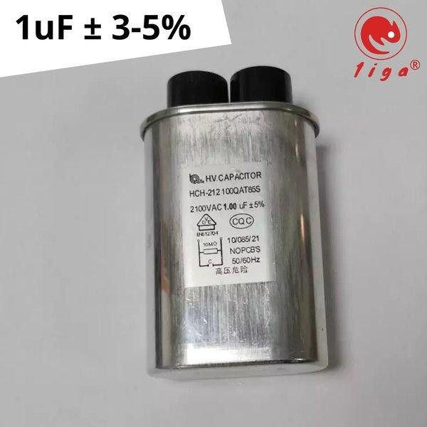 Capasitor Microwave Oven 1.0 uF HV Sparepart Kapasitor Mikrowave Baru