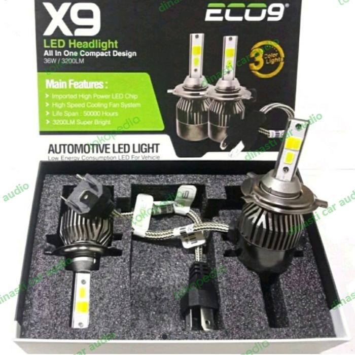 LED LUMINOS ECO9 - X9 H4 ( Nine Luminos )