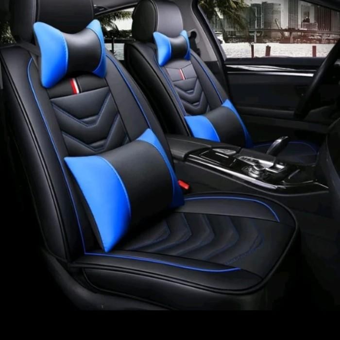 sarung jok mobil grand livina xv 2012 full seat 3 baris - [ cover jok mobil ]