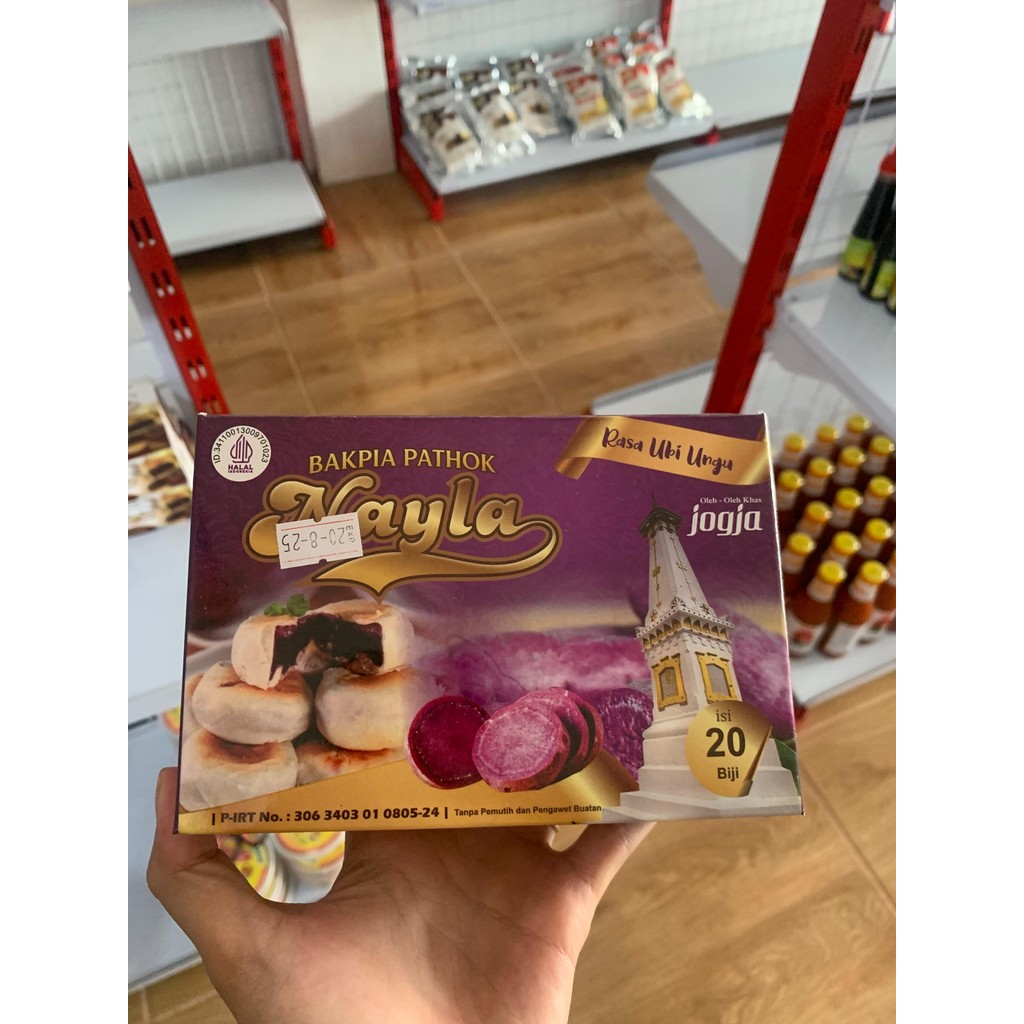 

NAYLA BAKPIA PATHOK RASA UBI UNGU ISI 20
