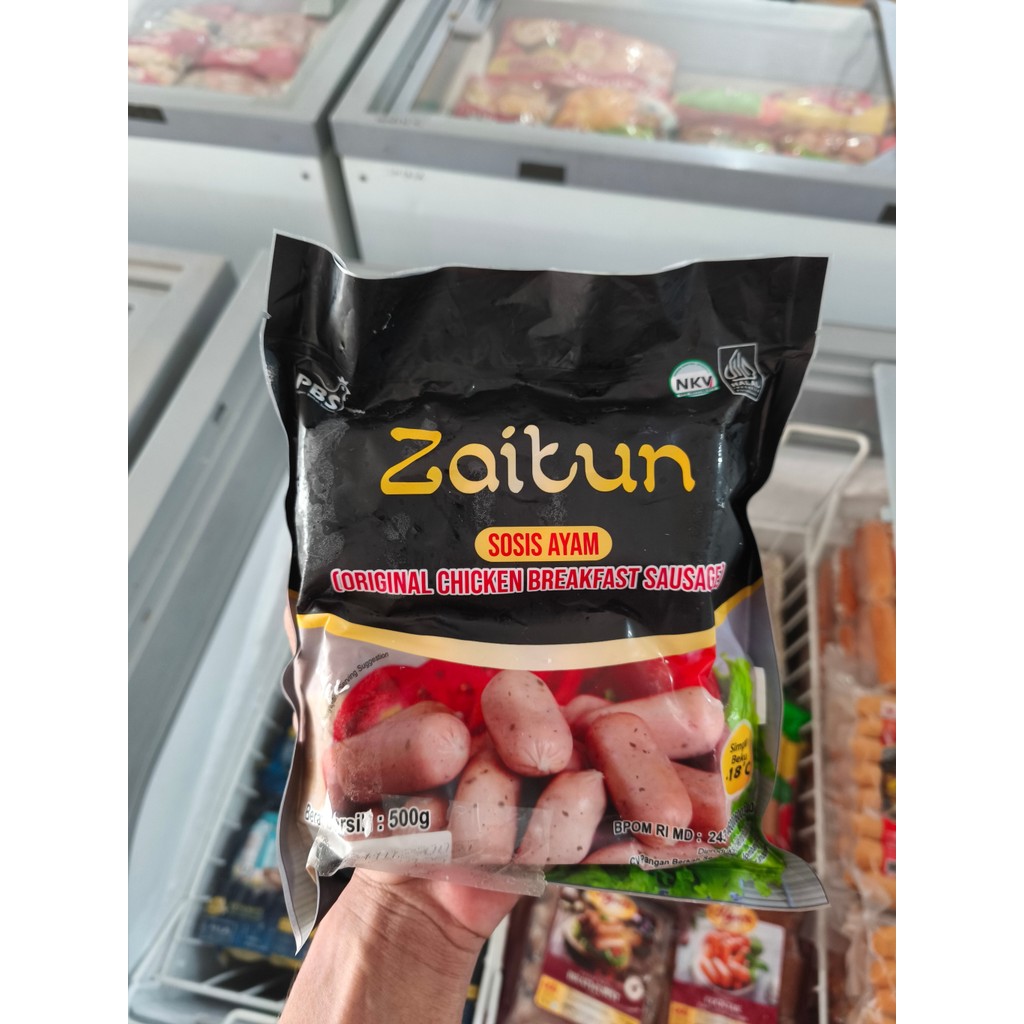 

ZAITUN ORIGINAL CHICKEN BREAKFAST SAUSAGE 500G