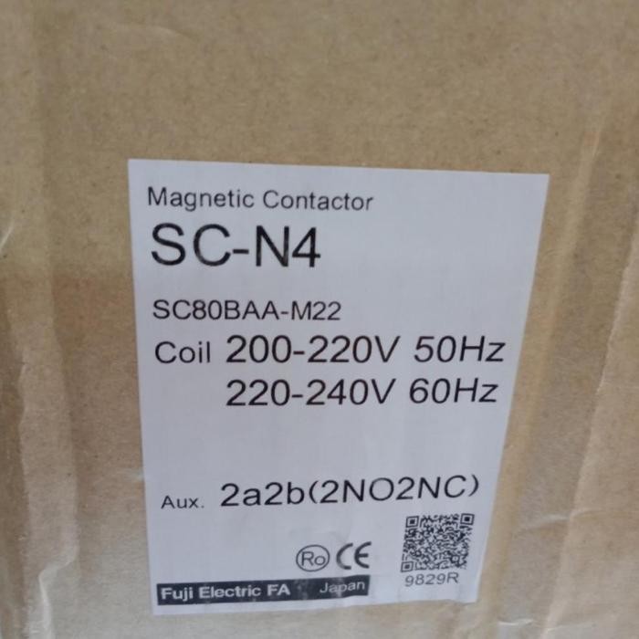 KONTAKTOR FUJI SC-N4 SCN-4 SCN4 220V ORIGINAL