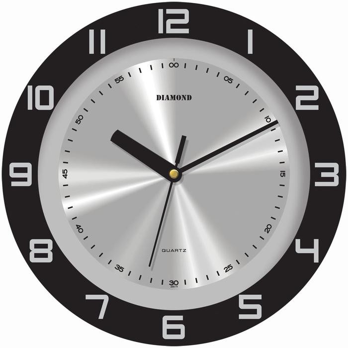 JAM DINDING DIAMOND 202T - HITAM