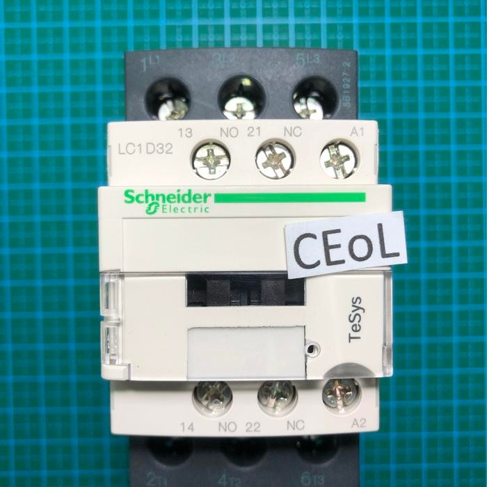 MAGNETIC CONTACTOR LC1D32 / LC1D32M7 / KONTAKTOR LC1D32M7 SCHNEIDER