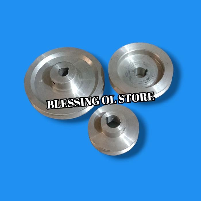 PULLEY ALUMUNIUM A1 / PULLY 3 INCH 4 INCH 5 INCH ALUMUNIUM