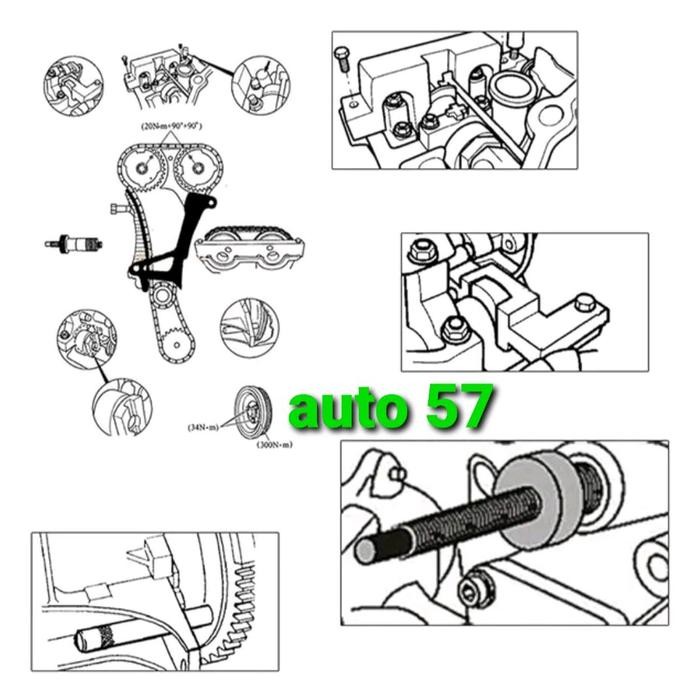 TIMING TOOL / SST TIMING LOCKING N42 N46 N46T