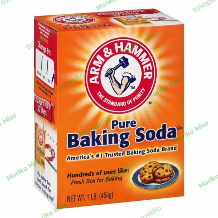 

(Allthebest) pure baking soda kue asli USA / BAKING SODA arm & hammer 454 gr