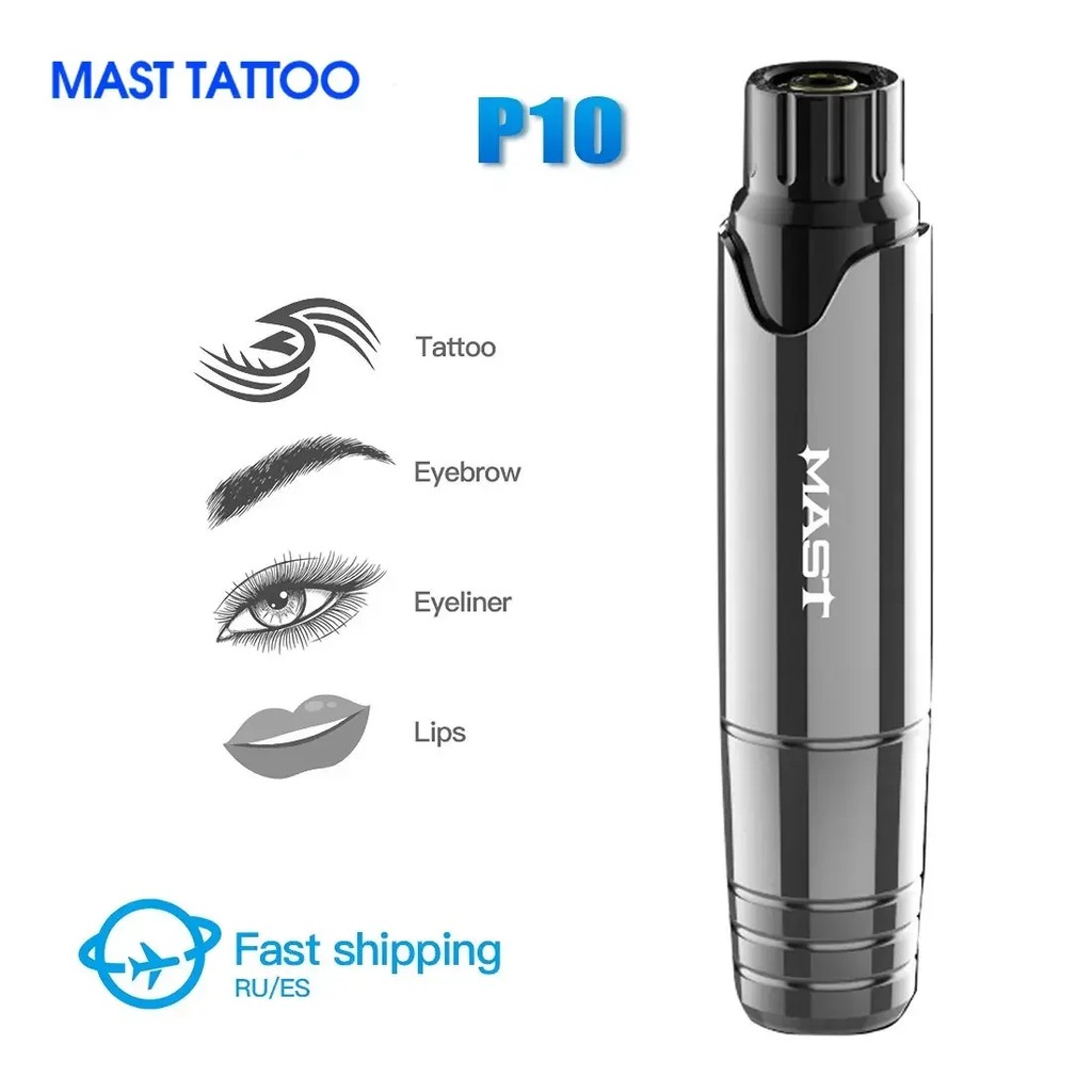 Dragonhawk Mast Tattoo P10 Makeup Permanent Machine Rotary Pen Eyeliner Tools Tattoo Machine Pen