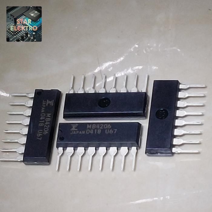 Mb4206 Sip-8 Mb 4206 Ic Frequency Voltage Converter Japan Fujitsu Best Seller