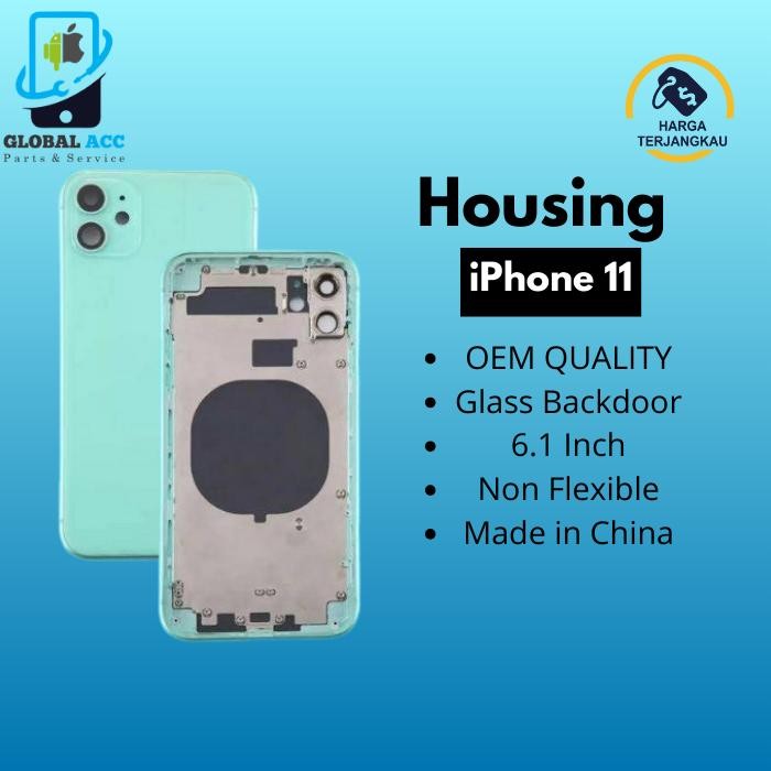 Housing / Casing / Backdoor Iphone 11 Original 100%