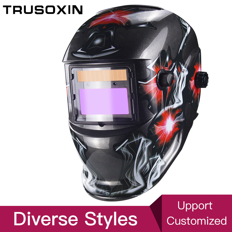 Solar Auto Darkening Electric True Color Wlding Mask/Helmet/Welder Cap
