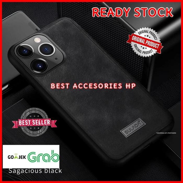 OPPO REALME X2 PRO SULADA LEATHER ORIGINAL HARD CASE KULIT SILICONE