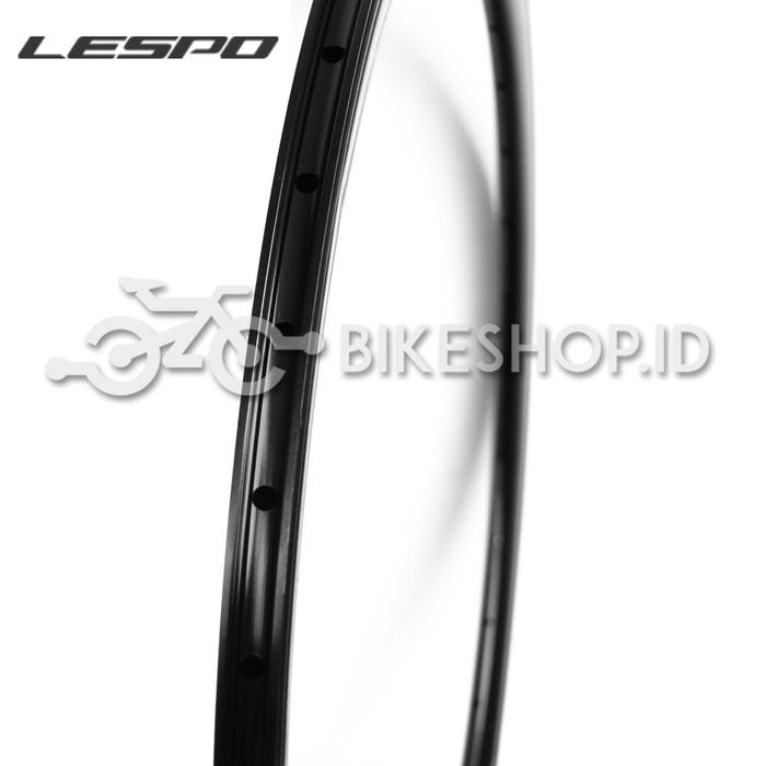 Rim Velg Fixie 700c 36 Hole 5 cm Double Wall Alloy Lespo High Quality