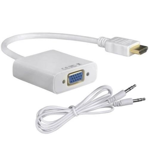 (Allthebest) Converter Cable HDMI to VGA & Audio Konverter Adapter BANDUNG