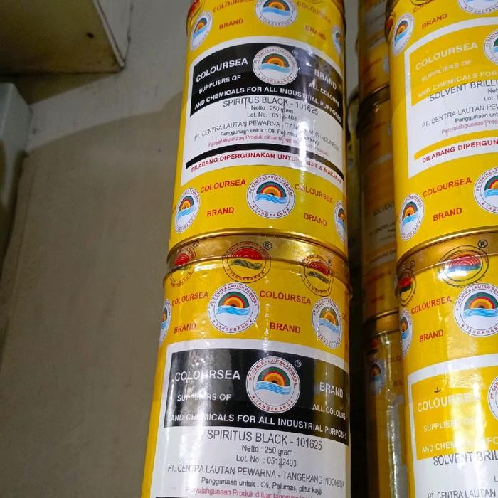 

Pewarna Minyak Hitam 250Gr Bubuk Coloursea Warna Hitam Black Gratis Ongkir