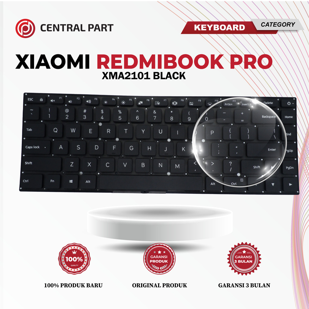Keyboard Xiaomi RedmiBook Pro xma2101 Black