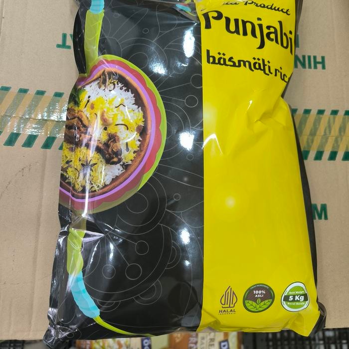 

beras basmati donmalai isi 5 kg ajieb sma bumbu babas kare