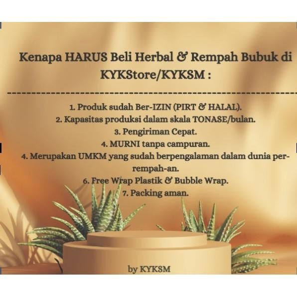 

Binahong Bubuk Murni [ 500 Gram]