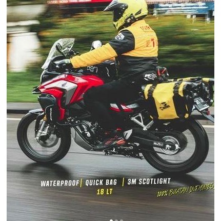 Sidebag 7Gear W18Bag Side Bag Waterproof Trail Cross Enduro Motocross #Gratisongkir