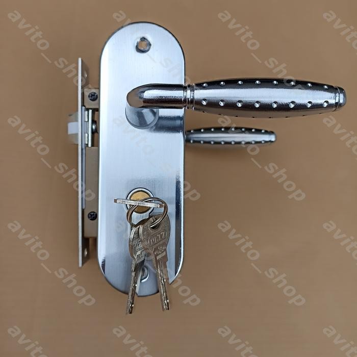 KOMPLIT 1 SET handle pintu KECIL kunci pintu rumah KECIL