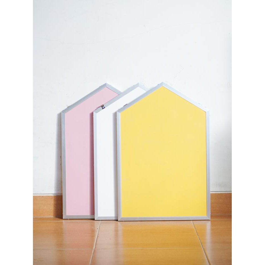 

[Schoolhouse Magnetic Board] List Alumunium - Papan tulis Anak