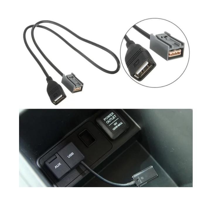 Aux Usb Kabel Adapter for Mobilio Brv Brio Legend Acura Elysion Pilot