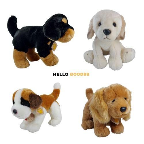 Boneka Binatang Anjing Golden St.Bernard - Ukuran M