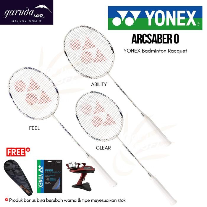 Promo Raket Bulu Tangkis Yonex Arcsaber 0 Feel / Arcsaber 0 Clear / Arcsaber 0 Ability / Yonex