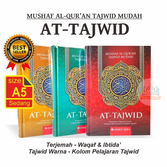

Al-Quran At-Tajwid A5 HC - Tajwid Warna Terjemah Waqaf Ibtida' - UQ