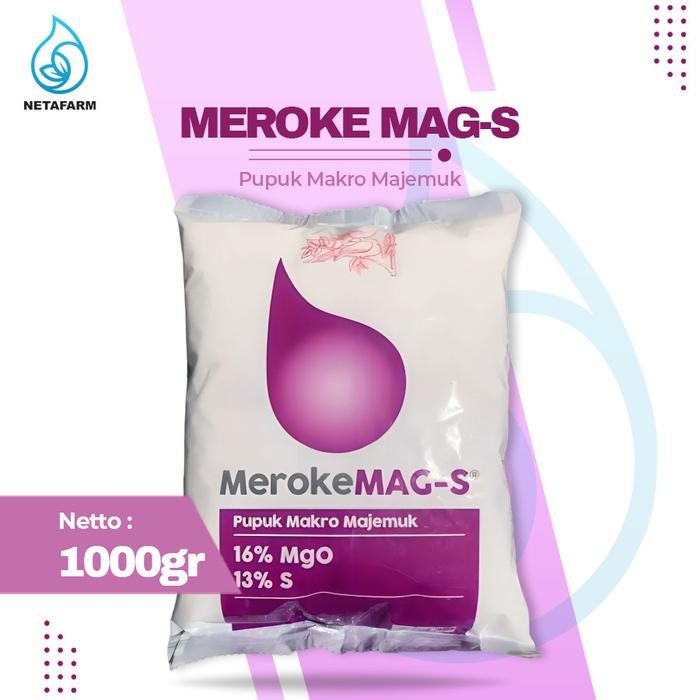 JTTOP" PUPUK MEROKE MAG-S ( MGSO4 ) 1 KG