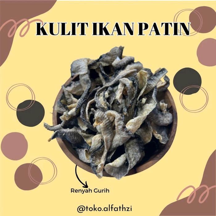

New (Oleh Oleh Surabaya) Kulit Patin Renyah 100gr Cemilan Asin