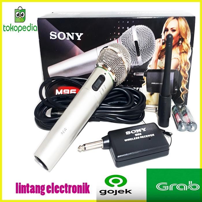 Mic Sony SN m96 / 781 Microphone Bisa wireless dan kabel