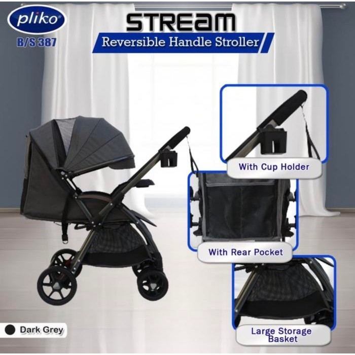 Stroller Pliko Stream 387