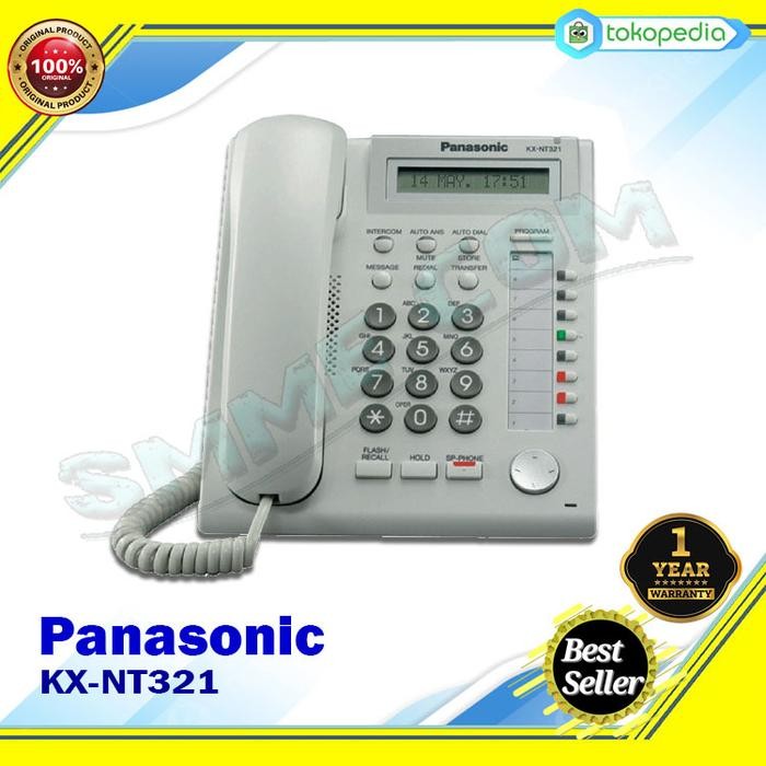 Menarik Telepon Panasonic Kx-Nt321 / Kx-Nt 321 Pesawat Ip Phone Pabx