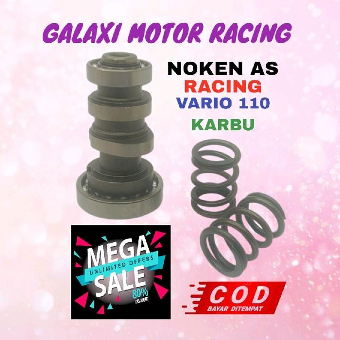 NOKEN AS RACING VARIO 110 VARIO KARBU DAN PER KLEP SWEDIA GARANSI Motorcycle Motor