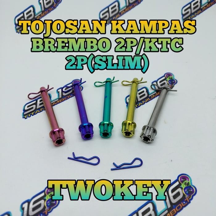 TOJOSAN TITANIUM KALIPER BREMBO