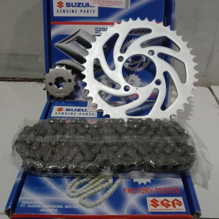 GEAR SET SUZUKI SATRIA FU 2012 KE BAWAH BARANG ORI SGP