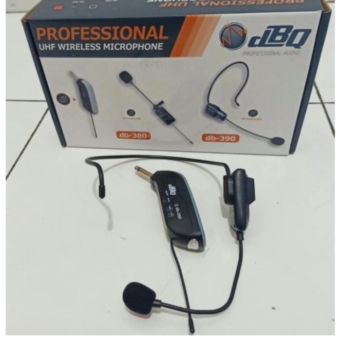 Mic Wireless DBQ DB 390 Headset/Bando Original