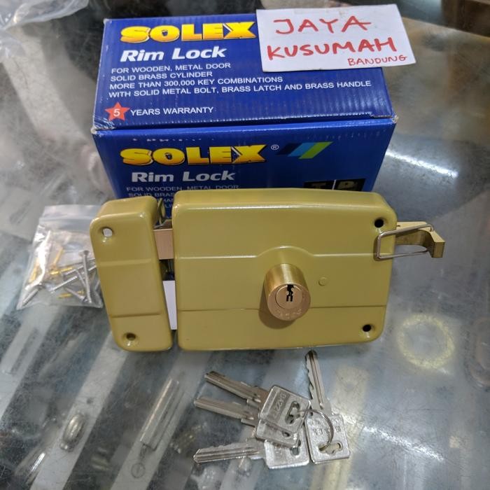 Cuci Gudang Kunci Otomatis / Rim Lock Pintu Besi / Gerbang / Ruko