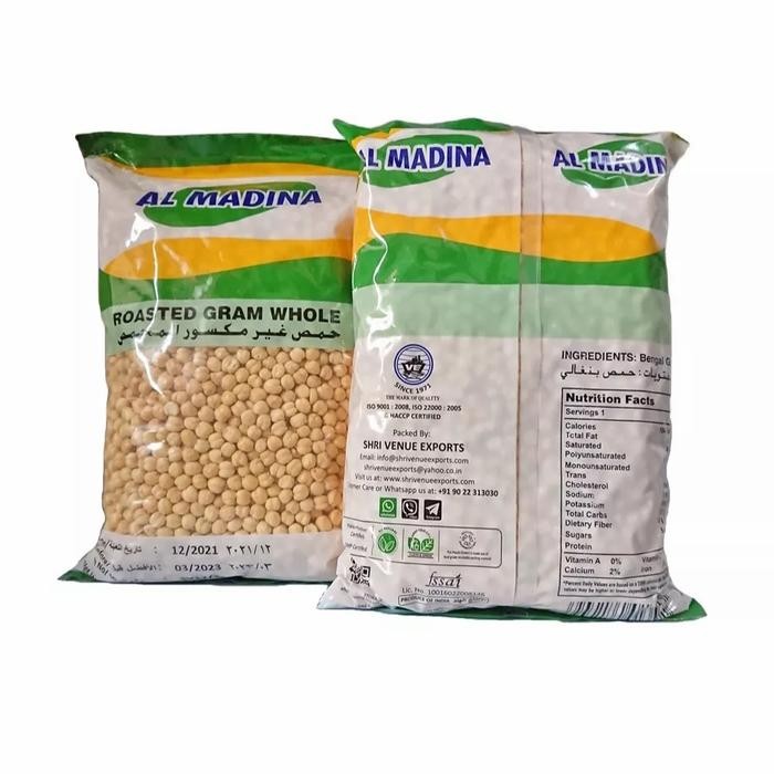 

Kacang Arab Al Madina 1 Kg - Original Roasted Chikpea