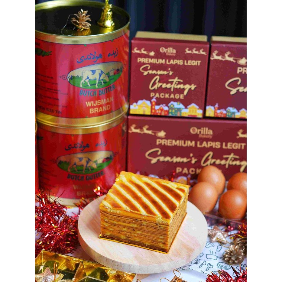 

Lapis Legit Pistachio Cream Cheese 9X9 Full Wisman Gluten Free Orilla Bakery