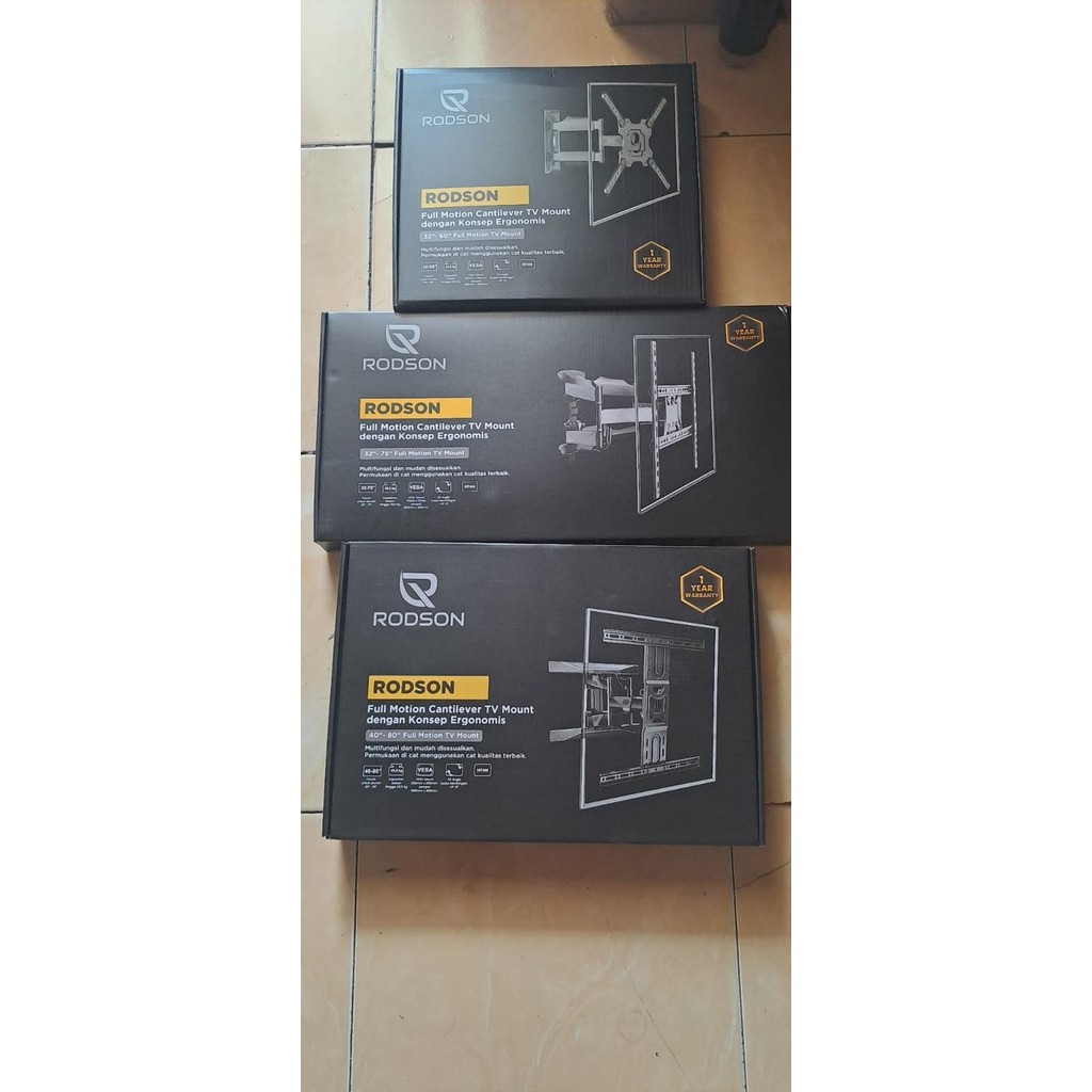 Grosir Braket Briket Tv Led Lcd Maju Mundur Original